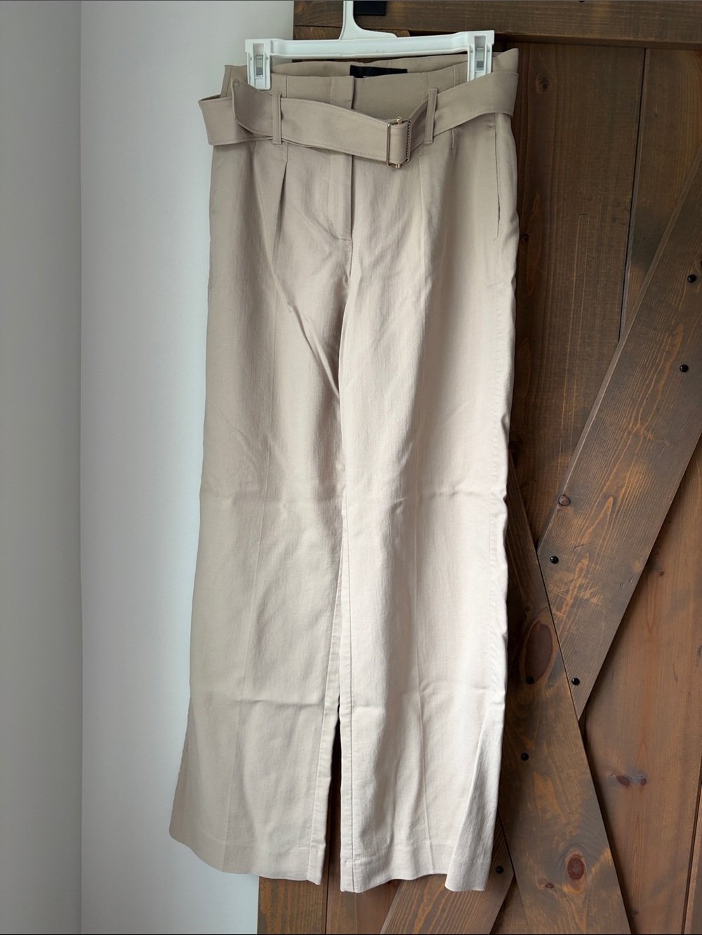 Wide leg trousers